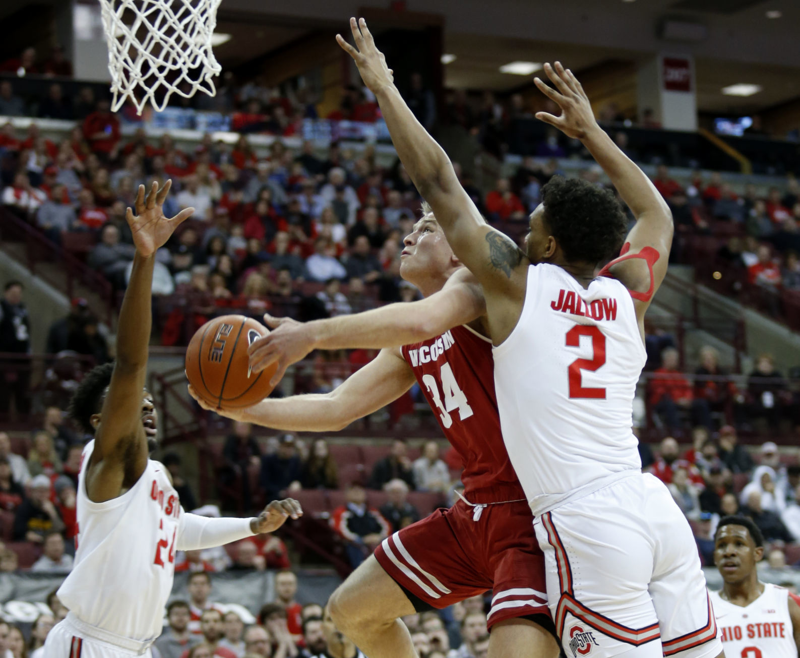 Badgers 73, Buckeyes 67 (OT)